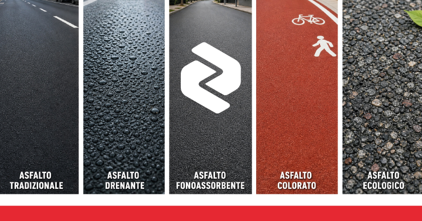 Le diverse tipologie di asfalto per pavimentazioni stradali e industriali